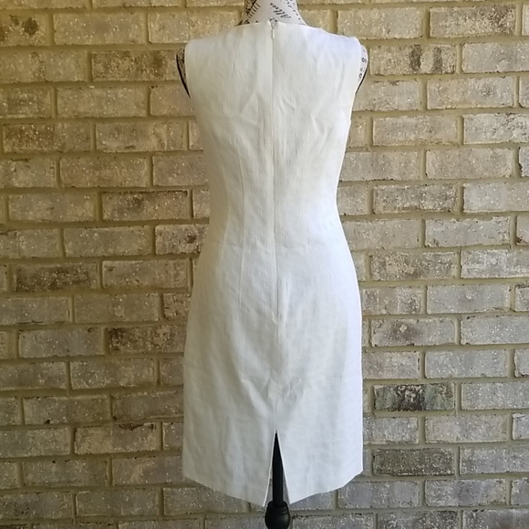 Beautiful Ann Klein Dress White Sz 2 - Picture 5 of 8